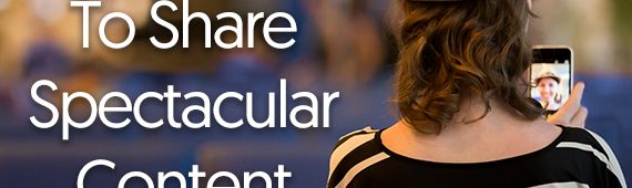How To Find Time To Share Spectacular Content